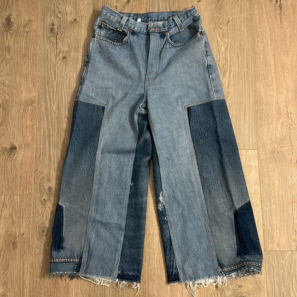 Vintage Hand Made Patchwork Levi’s - image 1